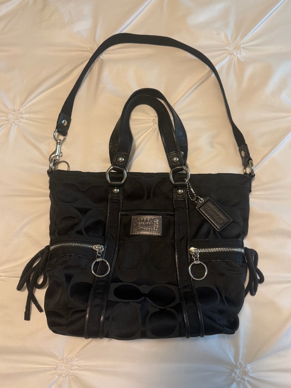 Coach Poppy Signature Tote